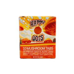 Wonderland Happy Dot Mushroom Tabs