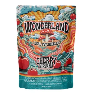 Wonderland Magic Mushroom Cherry Nirvana Gummies