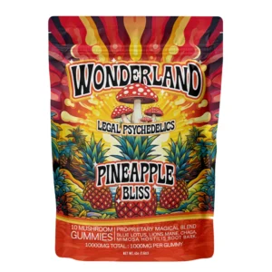 Wonderland Magic Mushroom Pineapple Bliss Gummies