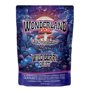 Wonderland Magic Mushroom Wild Berry Drift Gummies