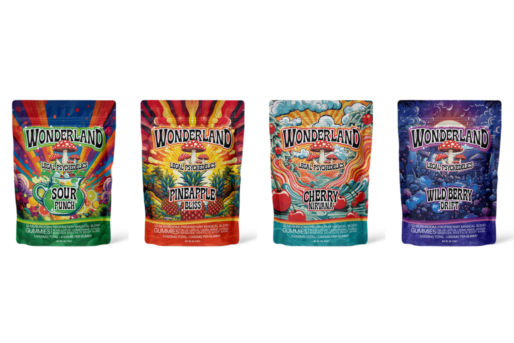 wonderland mushroom gummies | wonderland Happy Dot Mushroom Tab | wonderland gummies